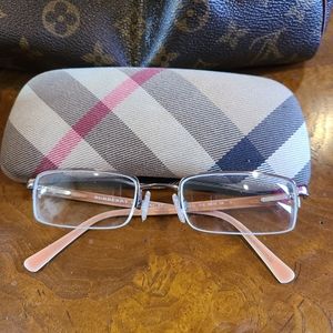 Burberry glasses and case
